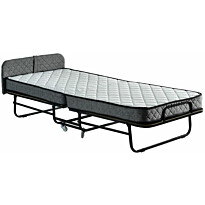 Taitettava sänky Linento Furniture Otel Katlanir, 90x200cm, harmaa/valkoinen