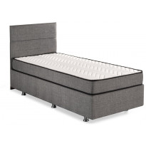 Sänkypaketti Linento Furniture Silver, 90x190cm, hopeanharmaa