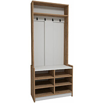 Vaatenaulakko Linento Furniture Enra, eri värejä