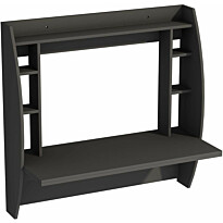 Työpöytä seinälle Linento Furniture Buğlem, antrasiitti