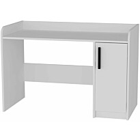 Työpöytä Linento Furniture Luses, 123.6x60cm, valkoinen