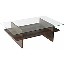 Sohvapöytä Linento Furniture Saga Rectangle 105x35cm lasikansi