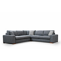 Kulmasohva Linento Furniture Loop 7, 4-istuttava, antrasiitti