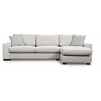 Divaanisohva Linento Furniture Loop 16, 3-istuttava, valkoinen