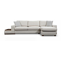 Divaanisohva Linento Furniture Loop 19, 3-istuttava, valkoinen
