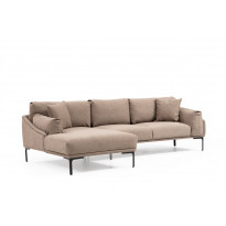 Divaanisohva Linento Furniture Leo, 4-istuttava, vasen, eri värejä