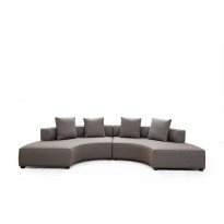 Avokulmasohva Linento Furniture Gondol 2, harmaa