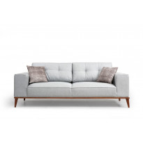 Vuodesohva Linento Furniture Montana, 3-istuttava, vaaleanharmaa