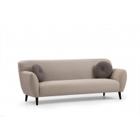 Sohva Linento Furniture Enna, 3-istuttava, beige