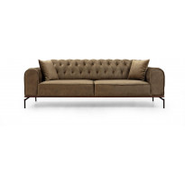 Sohva Linento Furniture Siesta Capitone, 3-istuttava, eri värejä