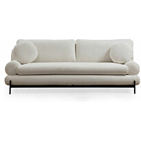 Sohva Linento Furniture Livorno 3-istuttava valkoinen