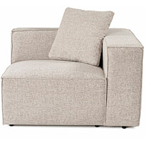 Oikea kulmamoduuli Linento Furniture Lora-moduulisohvaan, mokka
