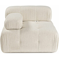 Kulmamoduuli Linento Furniture Doplo-sohvaan, vasen, kerma