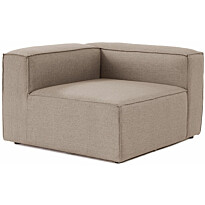 Vasen kulmamoduuli Linento Furniture Fora-moduulisohvaan, ruskea