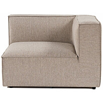 Oikea kulmamoduuli Linento Furniture Sora-moduulisohvaan, beige