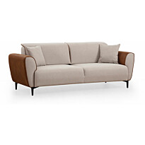 Vuodesohva Linento Furniture Aren, 3-istuttava, beige