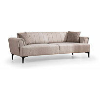 Vuodesohva Linento Furniture Hamlet, 3-istuttava, beige