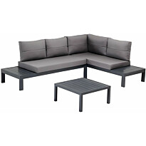 Sohvaryhmä Linento Garden Verona Alm, 3-istuttava, harmaa