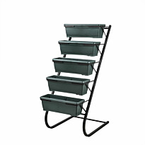 Kukkalaatikkoteline Linento Garden RS-001, 56x130cm, tummanvihreä