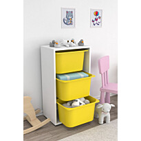 Lastenhuoneen laatikosto Linento Furniture Bronz 3D