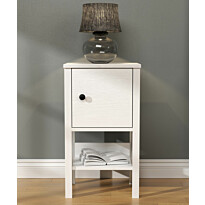 Yöpöytä Linento Furniture FRN-20030, 40x53x71cm, valkoinen