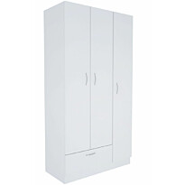 Vaatekaappi Linento Furniture Gabi, 90cm, valkoinen