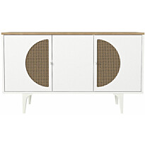 Senkki Linento Furniture Burito 130 valkoinen/tammi