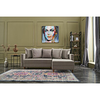 Divaanivuodesohva Linento Furniture Aydam, 3-istuttava, leveys 215cm, oikea