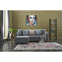 Divaanivuodesohva Linento Furniture Aydam, 3-istuttava, leveys 215cm, vasen