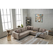 Kulmasohva Linento Furniture Kale Linen, 4-istuttava