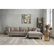 Divaanisohva Linento Furniture Kale Linen, 3-istuttava, oikea