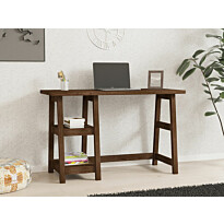 Työpöytä Linento Furniture Perla, mänty, 120x51cm