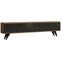 TV-taso Linento Furniture Alberi mänty/antrasiitti