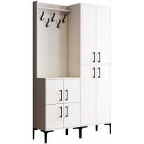 Säilytyskokonaisuus Linento Furniture Berlin BA, valkoinen