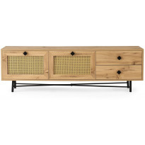 TV-taso Linento Furniture Hapsiyas 180, ruskea