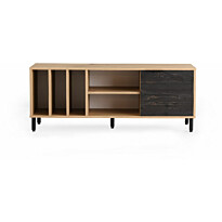 TV-taso Linento Furniture Casares tammi tummanruskea