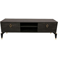 TV-taso Linento Furniture Posh tummanruskea