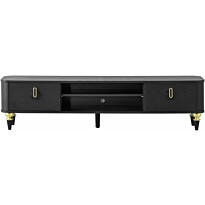 TV-taso Linento Furniture Royal musta/kulta