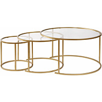 Sarjapöytä Linento Furniture Aurum, Ø80, Ø60 &amp; Ø42cm