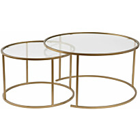 Sarjapöytä Linento Furniture Aurum, Ø80 &amp; Ø60cm