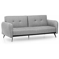 Vuodesohva Linento Furniture Ron, 3-istuttava, harmaa