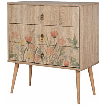Yöpöytä Linento Furniture City Tulip tammi