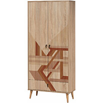 Vaatekaappi Linento Furniture City Flow, 80cm
