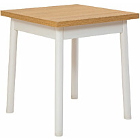 Pöytä Linento Furniture Oliver Kare Karina valkoinen/tammi