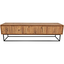 TV-taso Linento Furniture Lupin 180 pähkinä/musta
