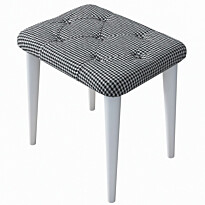 Rahi Linento Furniture BM101-2234, 45x35cm, mustavalkoinen