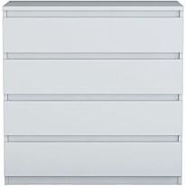 Lipasto Linento Furniture BE102-2431, leveys 80cm, valkoinen