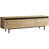 TV-taso Linento Furniture LV1, puukuosi, ruskea