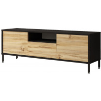 TV-taso Linento Furniture LV2, puukuosi, ruskea