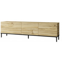 TV-taso Linento Furniture LV6, puukuosi, ruskea